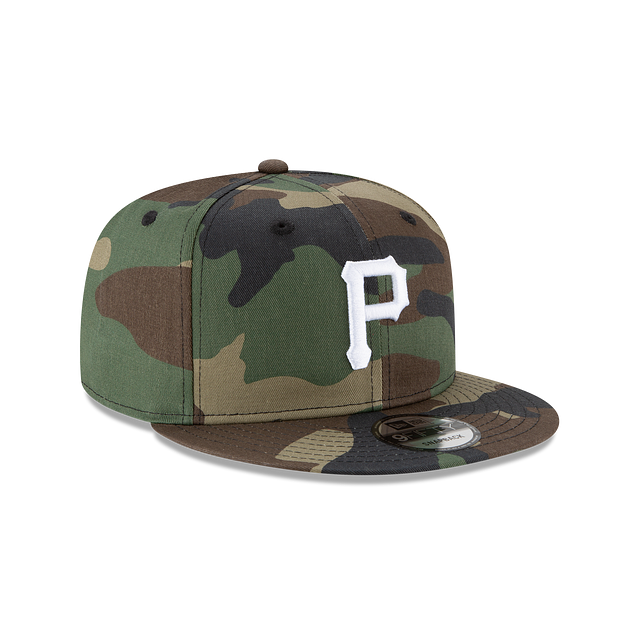 Pittsburgh Pirates MLB New Era Men 9Fifty Camo Basic Snapback product image 6, provided for visual reference and product
