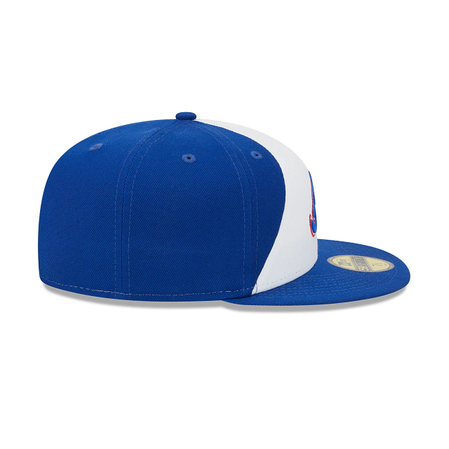 Atlanta Braves MLB New Era Men White/Royal 59Fifty 2023 City Connect Fitted Hat product image 6, provided for visual