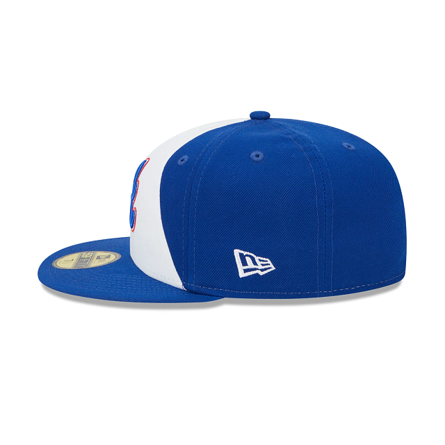 Atlanta Braves MLB New Era Men White/Royal 59Fifty 2023 City Connect Fitted Hat product image 5, provided for visual