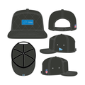 Detroit Lions NFL New Era Men Charcoal 9Seventy 2025 Sideline Split Panel Snapback product image 1, provided for visual
