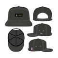 New Orleans Saints NFL New Era Men Charcoal 9Seventy 2025 Sideline Split Panel Snapback product image 1, provided for visual