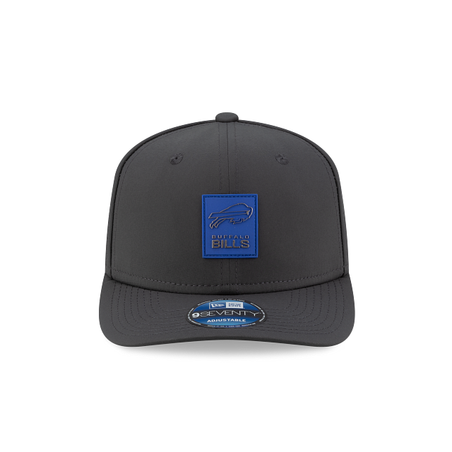 Buffalo Bills NFL New Era Men Charcoal 9Seventy 2025 Sideline Stretch Snapback product image 4, provided for visual
