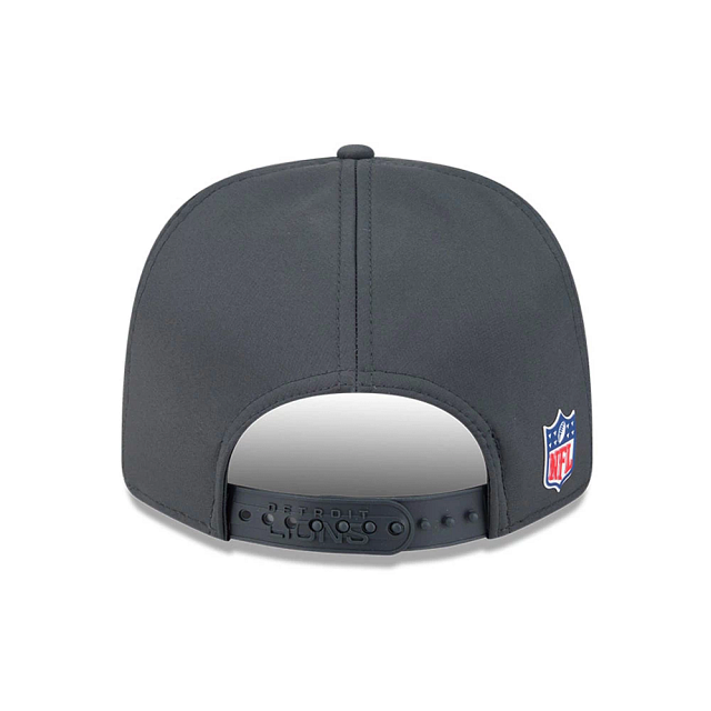 Detroit Lions NFL New Era Men Charcoal 9Seventy 2025 Sideline Stretch Snapback product image 2, provided for visual