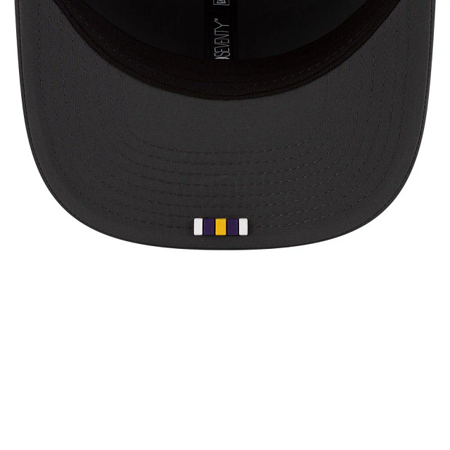 Minnesota Vikings NFL New Era Men Charcoal 9Seventy 2025 Sideline Stretch Snapback product image 6, provided for visual