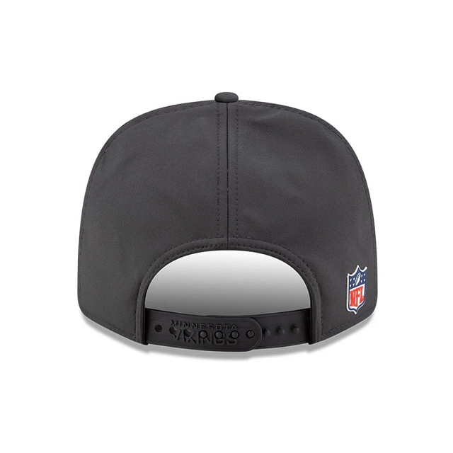Minnesota Vikings NFL New Era Men Charcoal 9Seventy 2025 Sideline Stretch Snapback product image 2, provided for visual