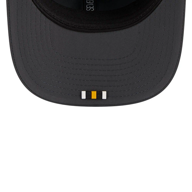 Pittsburgh Steelers NFL New Era Men Charcoal 9Seventy 2025 Sideline Stretch Snapback product image 7, provided for visual