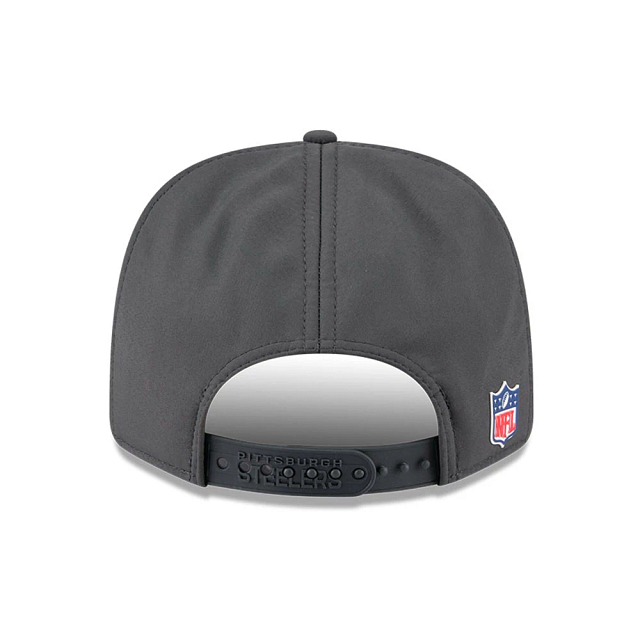 Pittsburgh Steelers NFL New Era Men Charcoal 9Seventy 2025 Sideline Stretch Snapback product image 2, provided for visual