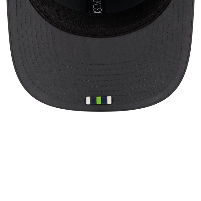 Seattle Seahawks NFL New Era Men Charcoal 9Seventy 2025 Sideline Stretch Snapback product image 4, provided for visual