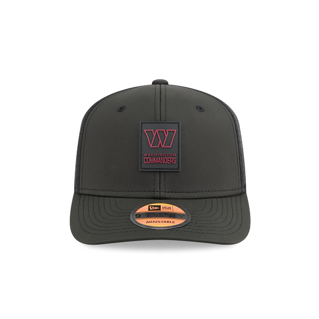 Washington Commanders NFL New Era Men Charcoal 9Seventy 2025 Sideline Hot Weather Trucker Snapback product image 3, provided