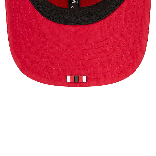 Tampa Bay Buccaneers NFL New Era Men Red 9Seventy 2025 Sideline Hot Weather Trucker Snapback product image 7, provided for