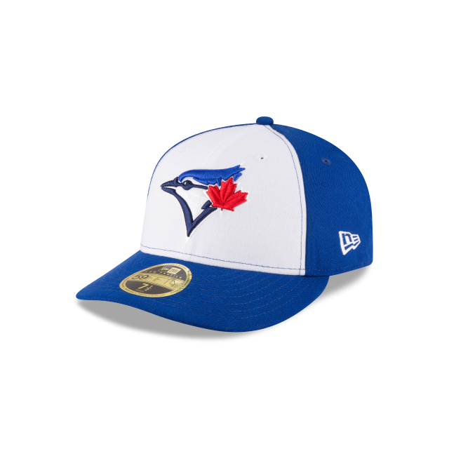 Toronto Blue Jays MLB New Era Men White Royal 59Fifty Low Profile Authentic Collection On Field Hat product image 1,