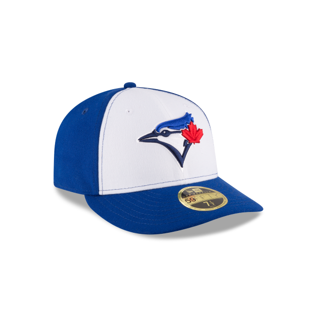 Toronto Blue Jays MLB New Era Men White Royal 59Fifty Low Profile Authentic Collection On Field Hat product image 4,