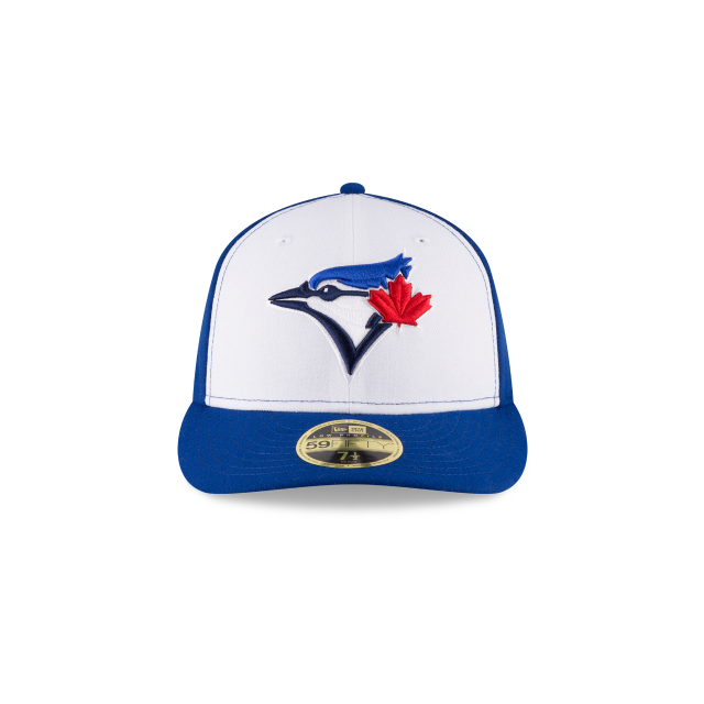 Toronto Blue Jays MLB New Era Men White Royal 59Fifty Low Profile Authentic Collection On Field Hat product image 5,