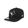 Toronto Blue Jays MLB New Era Men Black White 9Fifty A-Frame Snapback product image 1, provided for visual reference and