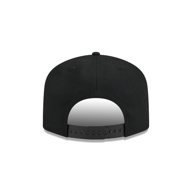 Toronto Blue Jays MLB New Era Men Black White 9Fifty A-Frame Snapback product image 2, provided for visual reference and