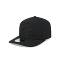 Toronto Blue Jays MLB New Era Men Black on Black 9Fifty A-Frame Snapback product image 1, provided for visual reference and