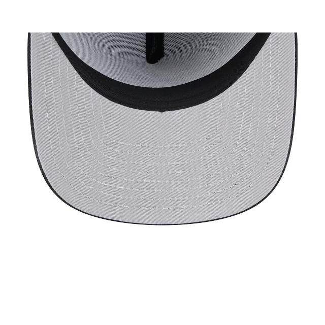 Toronto Blue Jays MLB New Era Men Black on Black 9Fifty A-Frame Snapback product image 5, provided for visual reference and