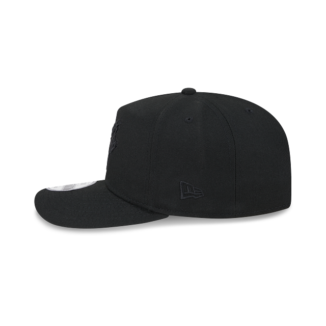 Toronto Blue Jays MLB New Era Men Black on Black 9Fifty A-Frame Snapback product image 7, provided for visual reference and