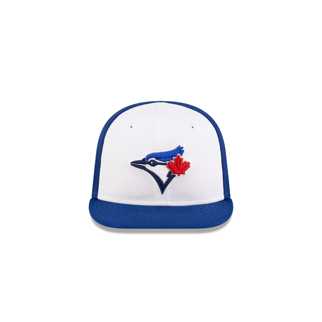 Toronto Blue Jays MLB New Era Infant White/Royal Blue 59Fifty My 1st Cap Fitted Hat product image 3, provided for visual