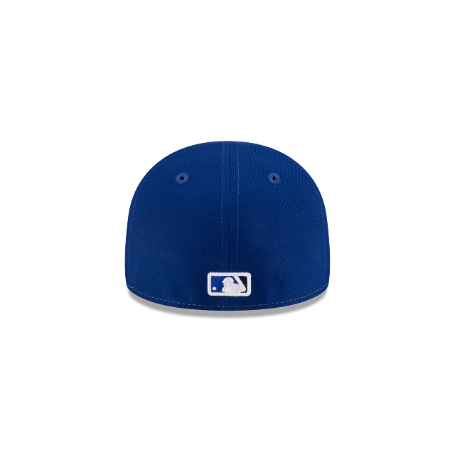 Toronto Blue Jays MLB New Era Infant White/Royal Blue 59Fifty My 1st Cap Fitted Hat product image 2, provided for visual