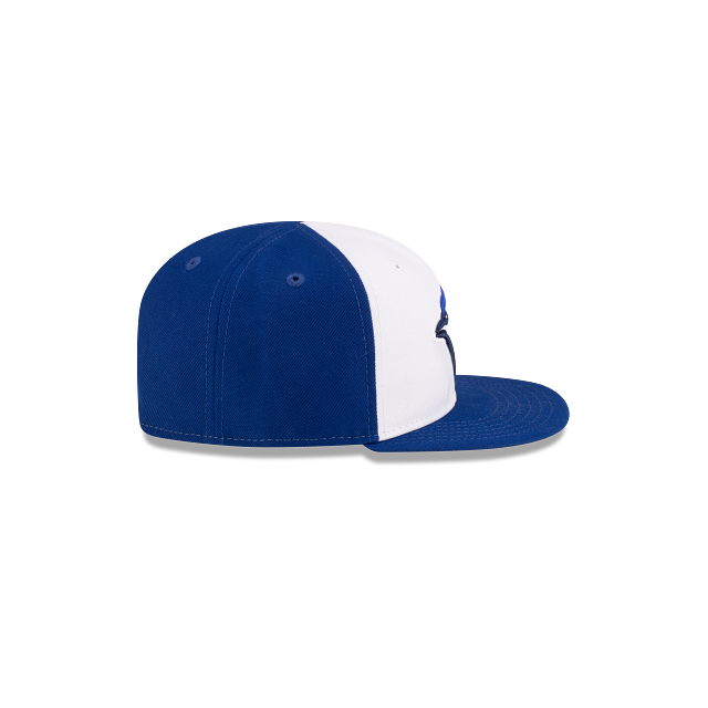 Toronto Blue Jays MLB New Era Infant White/Royal Blue 59Fifty My 1st Cap Fitted Hat product image 5, provided for visual