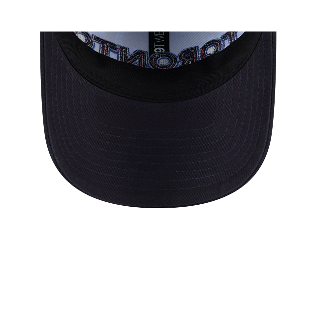 Toronto Blue Jays MLB New Era Men Navy 9Twenty 2024 City Connect Adjustable Hat product image 7, provided for visual