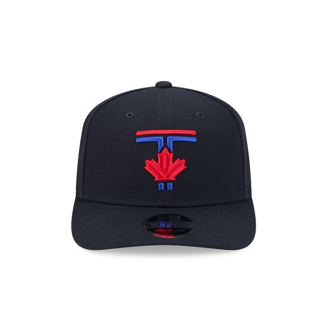 Toronto Blue Jays MLB New Era Men Navy 9Seventy 2024 City Connect Snapback Hat product image 6, provided for visual