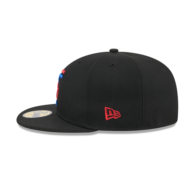 Toronto Blue Jays MLB New Era Men Black 59Fifty 2024 City Connect Fitted Hat product image 6, provided for visual reference