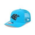 Carolina Panthers NFL New Era Men Blue 9Seventy Stretch Trucker Snapback product image 1, provided for visual reference and