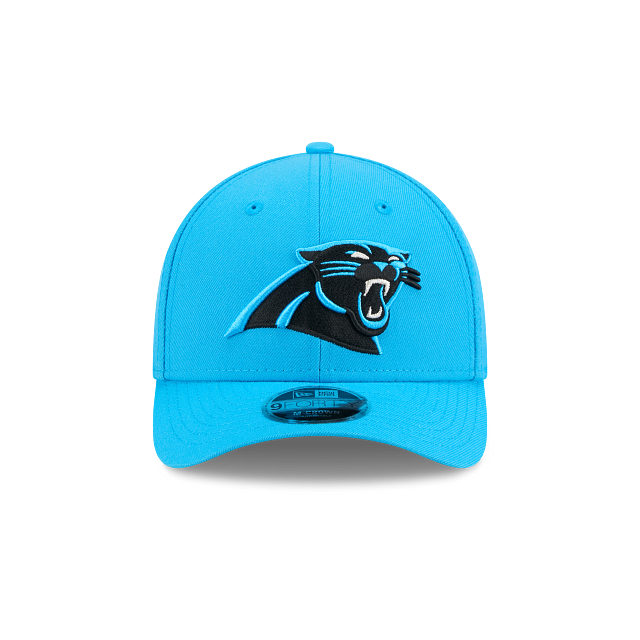 Carolina Panthers NFL New Era Men Carolina Blue 9FORTY M-Crown Snapback Game Hat product image 2, provided for visual
