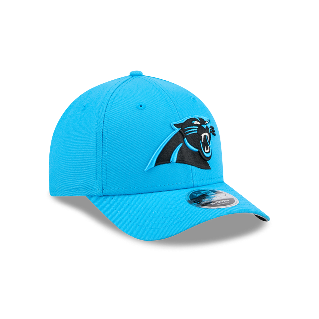 Carolina Panthers NFL New Era Men Carolina Blue 9FORTY M-Crown Snapback Game Hat product image 3, provided for visual