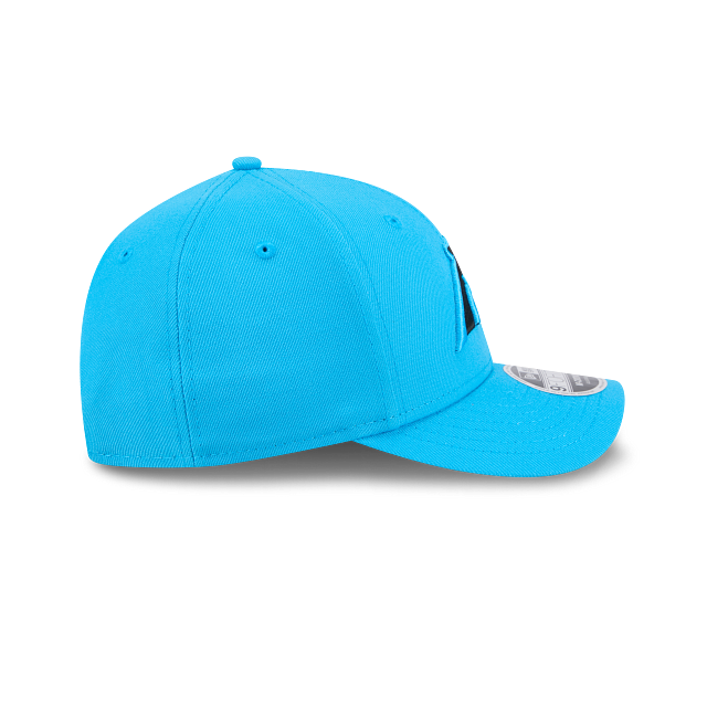Carolina Panthers NFL New Era Men Carolina Blue 9FORTY M-Crown Snapback Game Hat product image 6, provided for visual