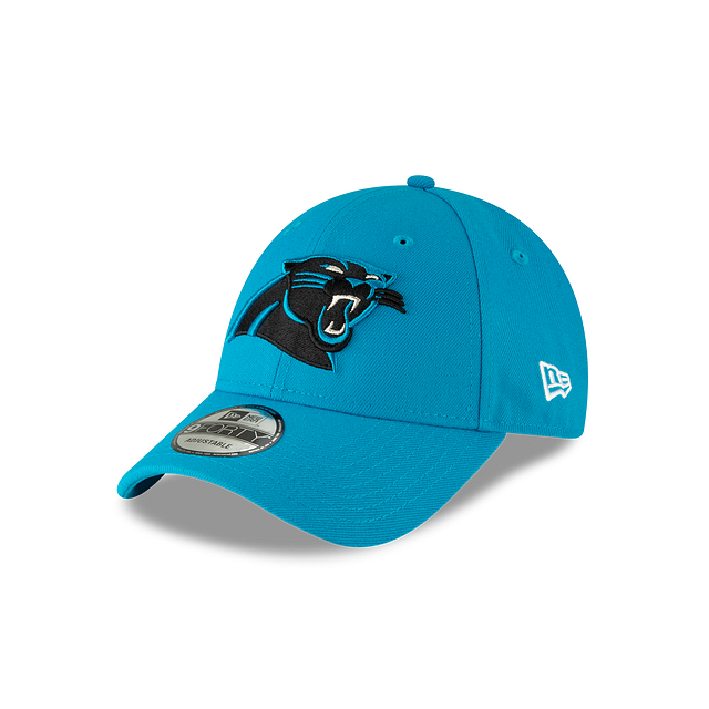 Carolina Panthers NFL New Era Men Blue 9Forty The League Adjustable Hat product image 1, provided for visual reference and