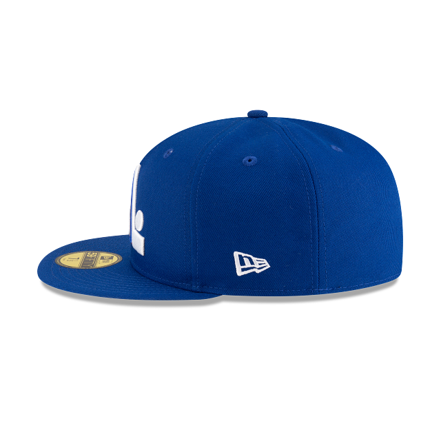 Quebec Nordiques NHL New Era Men Royal Blue Vintage Collection 59Fifty Basic Fitted Hat product image 5, provided for visual