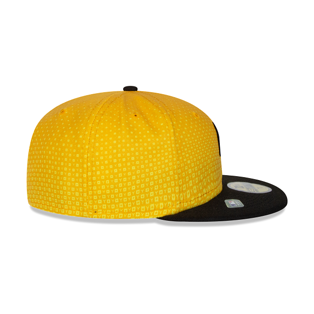 Pittsburgh Pirates MLB New Era Men Yellow Black 59Fifty 2023 City Connect Fitted Hat product image 4, provided for visual