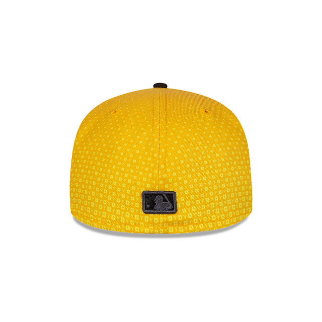 Pittsburgh Pirates MLB New Era Men Yellow Black 59Fifty 2023 City Connect Fitted Hat product image 5, provided for visual