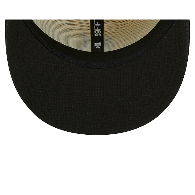 Pittsburgh Pirates MLB New Era Men Yellow Black 59Fifty 2023 City Connect Fitted Hat product image 7, provided for visual