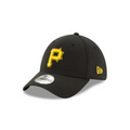 Pittsburgh Pirates MLB New Era Men Black 39Thirty Alternate Team Classic Stretch Fit Hat product image 1, provided for