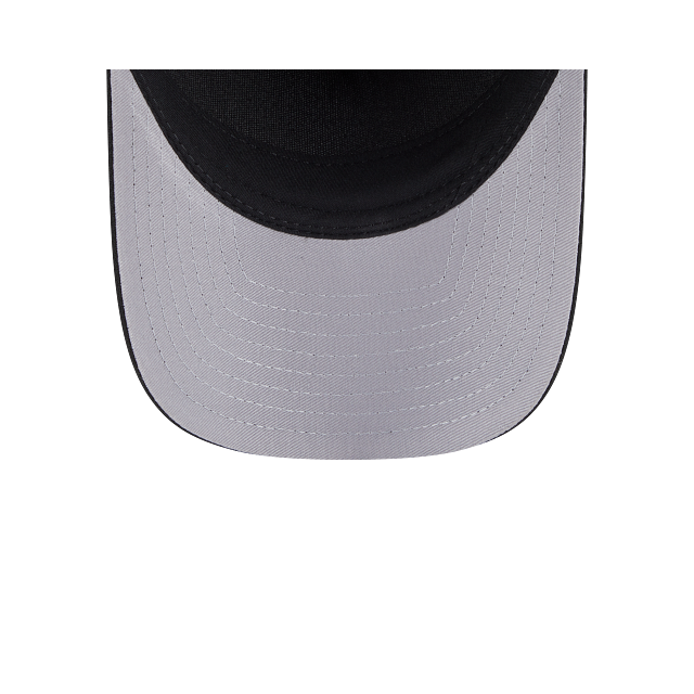 New England Patriots NFL New Era Men Black White 9FORTY M-Crown Adjustable A-Frame Hat product image 7, provided for visual