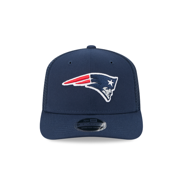 New England Patriots NFL New Era Men Navy 9Seventy Stretch Trucker Snapback product image 3, provided for visual reference