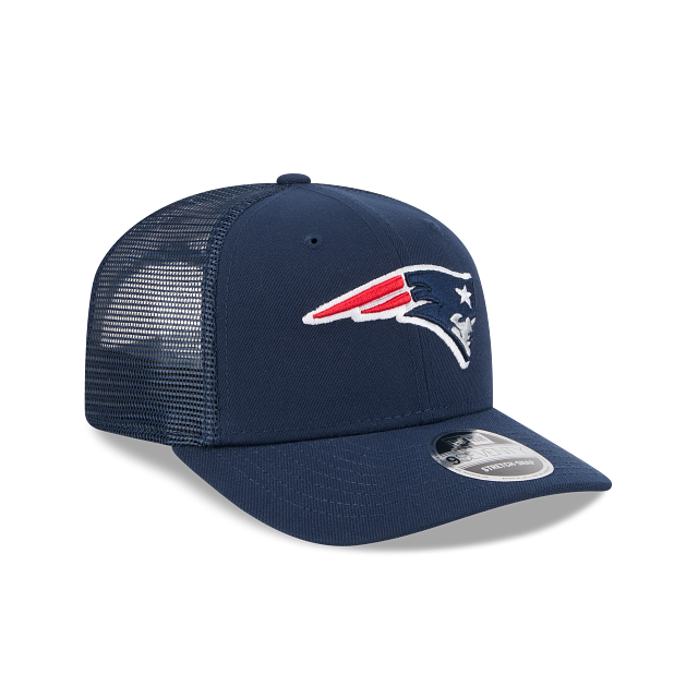 New England Patriots NFL New Era Men Navy 9Seventy Stretch Trucker Snapback product image 4, provided for visual reference