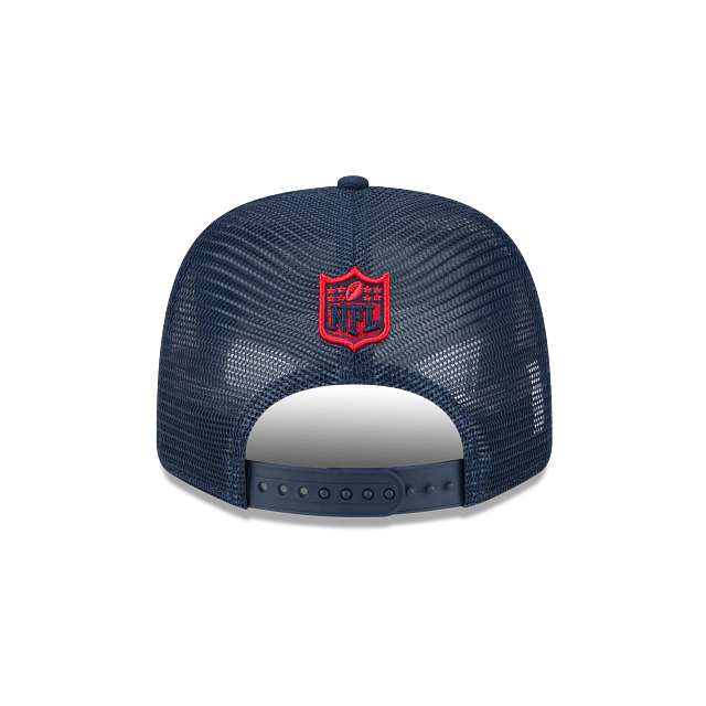 New England Patriots NFL New Era Men Navy 9Seventy Stretch Trucker Snapback product image 2, provided for visual reference
