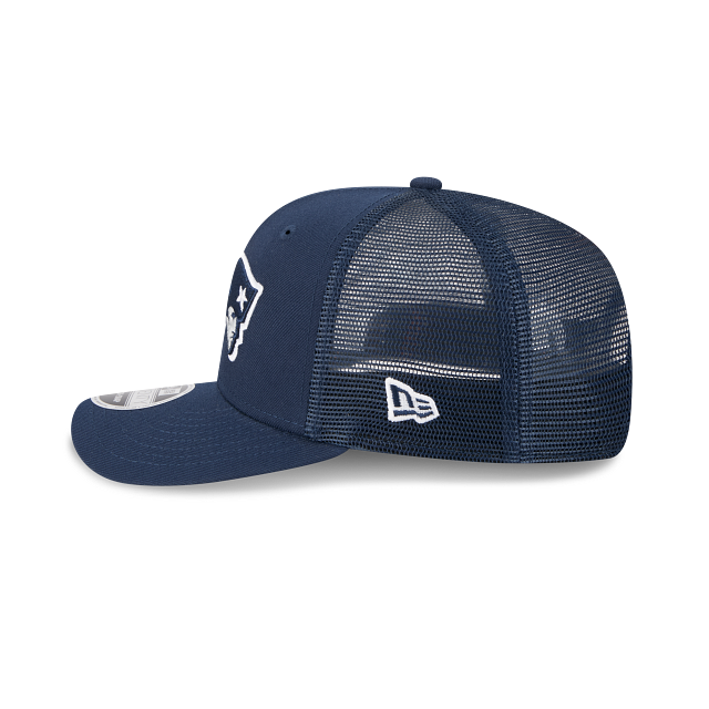 New England Patriots NFL New Era Men Navy 9Seventy Stretch Trucker Snapback product image 5, provided for visual reference