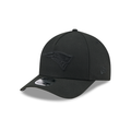 New England Patriots NFL New Era Men Black on Black 9FORTY M-Crown Adjustable A-Frame Hat product image 1, provided for