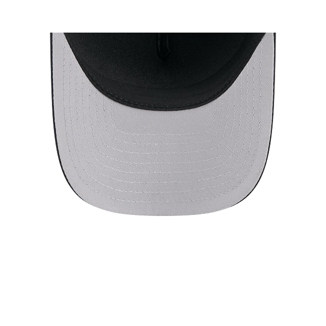 New England Patriots NFL New Era Men Black on Black 9FORTY M-Crown Adjustable A-Frame Hat product image 3, provided for