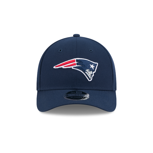 New England Patriots NFL New Era Men Navy 9FORTY M-Crown Snapback Team Hat product image 3, provided for visual reference