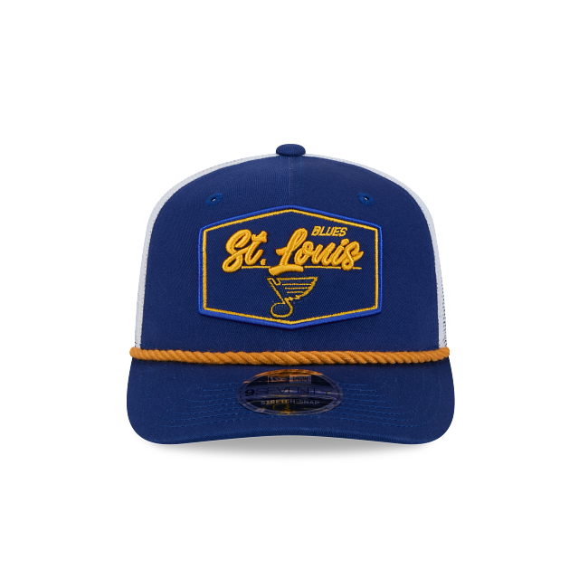 St. Louis Blues NHL New Era Men Royal 9Seventy Cord Snapback Hat product image 3, provided for visual reference and product