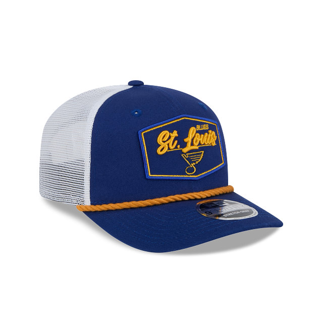 St. Louis Blues NHL New Era Men Royal 9Seventy Cord Snapback Hat product image 4, provided for visual reference and product