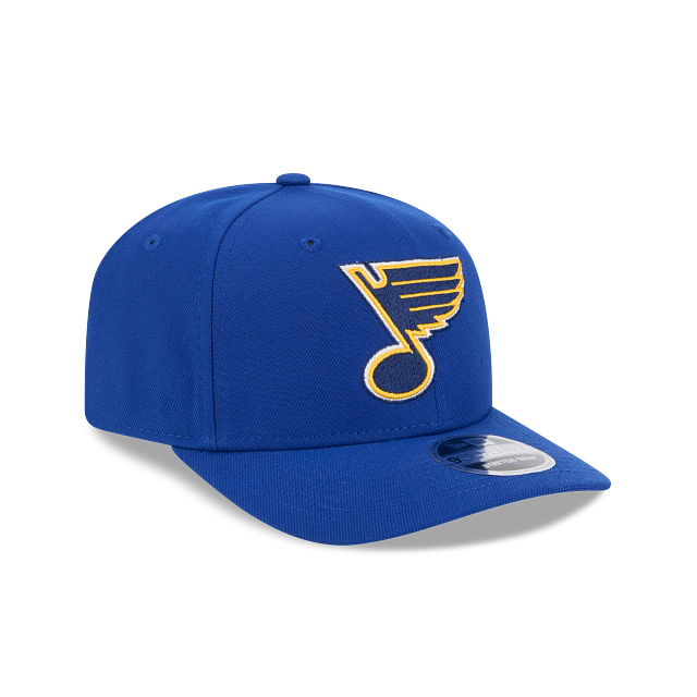 St. Blues NHL New Era Men Royal 9Seventy Team Color Snapback Hat product image 4, provided for visual reference and product
