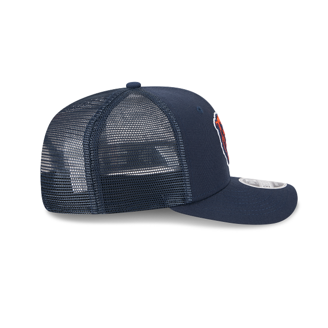 Chicago Bears NFL New Era Men Navy 9Seventy Stretch Trucker Snapback product image 7, provided for visual reference and